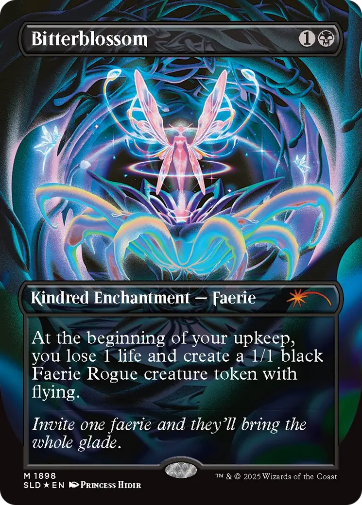 Bitterblossom (Double Rainbow Foil) [Secret Lair Drop Series] 1