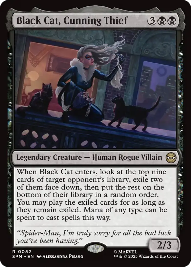 Black Cat, Cunning Thief [Marvel's Spider-Man] 1