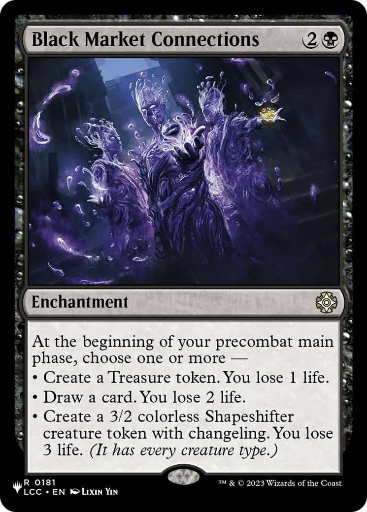 Black Market Connections [The List] 1