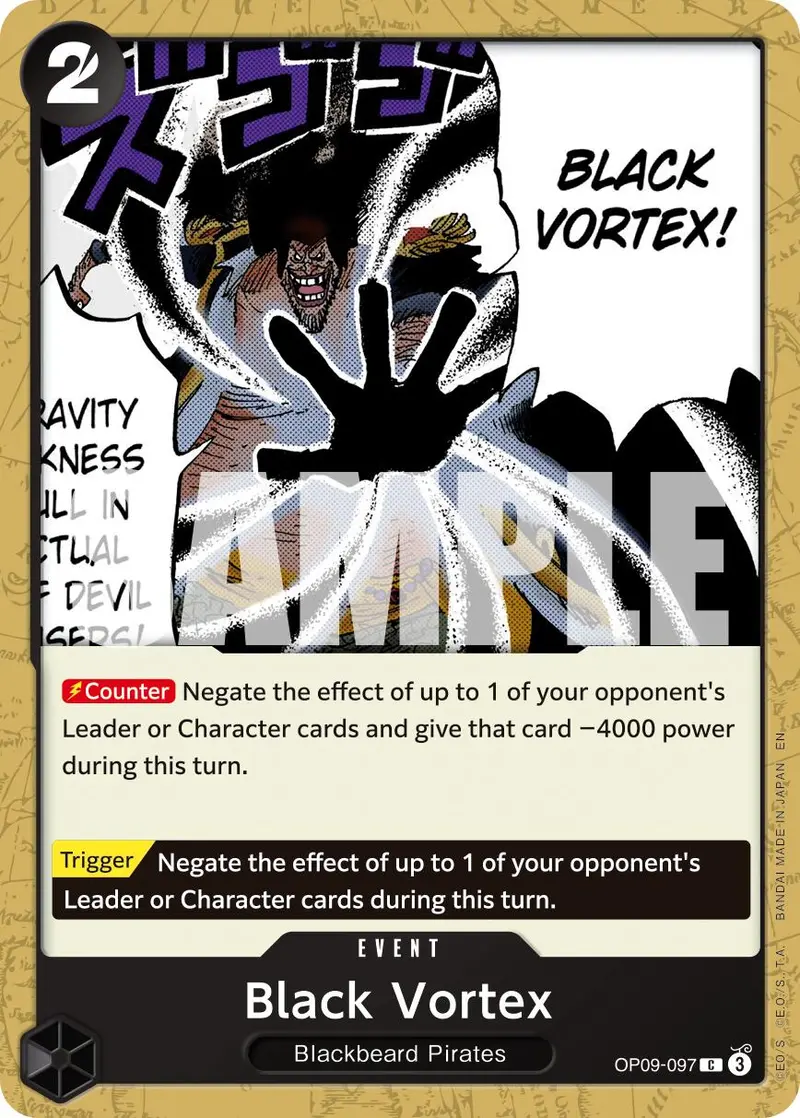 Black Vortex (Reprint) [Premium Booster -The Best- Vol. 2] 1