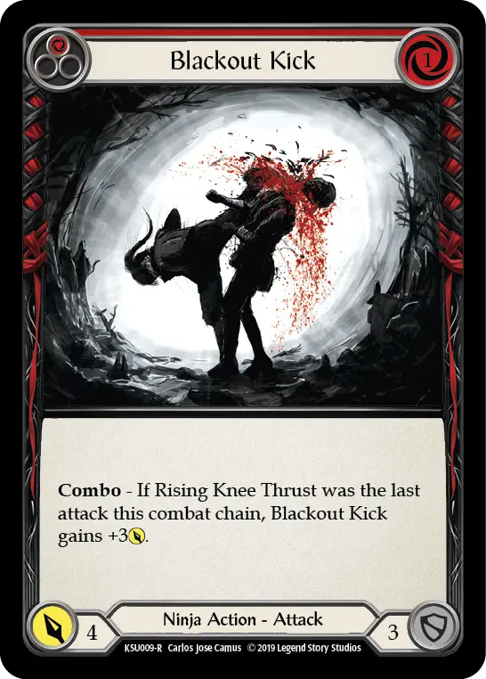 Blackout Kick (Red) [Ksu009-R] Normal 1