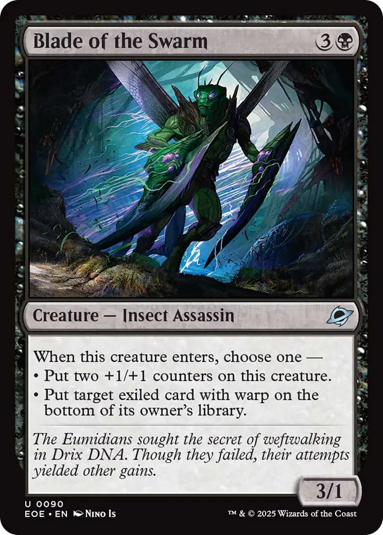 Blade Of The Swarm [Edge Of Eternities] 1