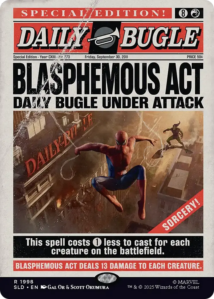 Blasphemous Act (1998) [Secret Lair Drop Series] 1