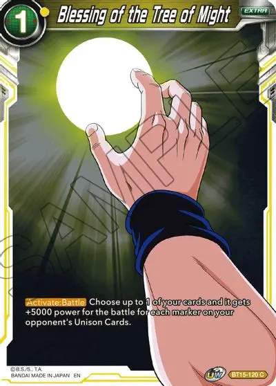 Blessing Of The Tree Of Might [Bt15-120] 1