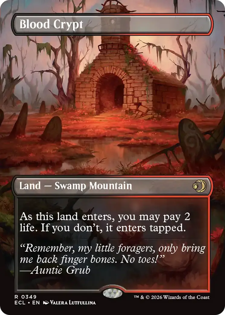 Blood Crypt (Borderless) [Lorwyn Eclipsed] 1