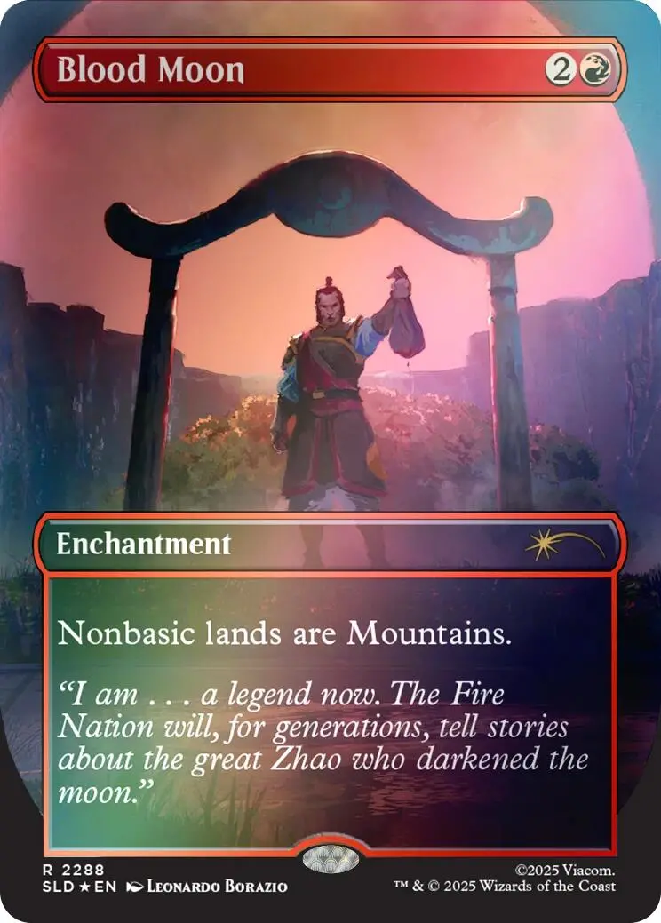 Blood Moon (Rainbow Foil) [Secret Lair Drop Series] 1