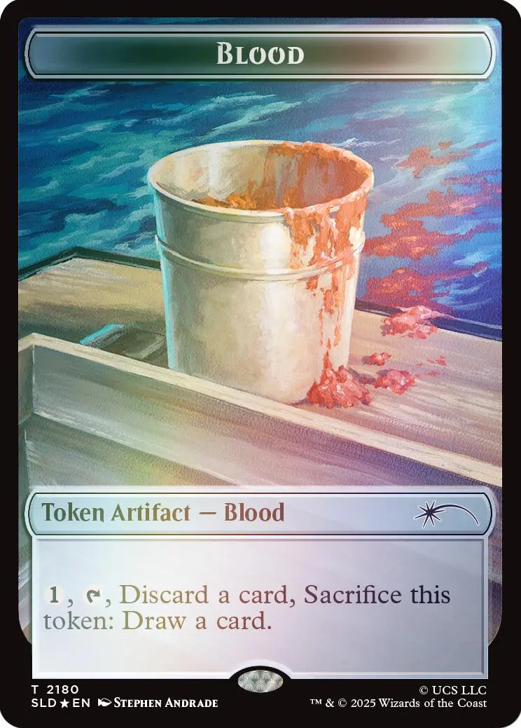 Blood Token (Rainbow Foil) [Secret Lair Drop Series] 1