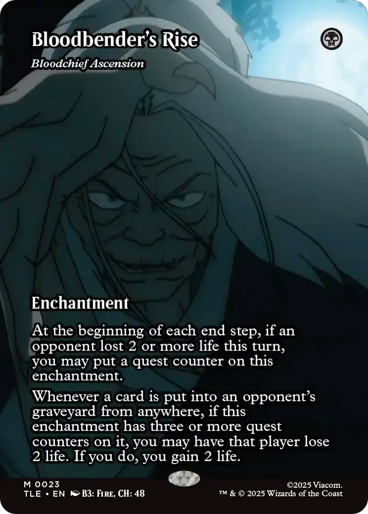 Bloodbender's Rise - Bloodchief Ascension (Borderless) [Avatar: The Last Airbender: Eternal-Legal] 1