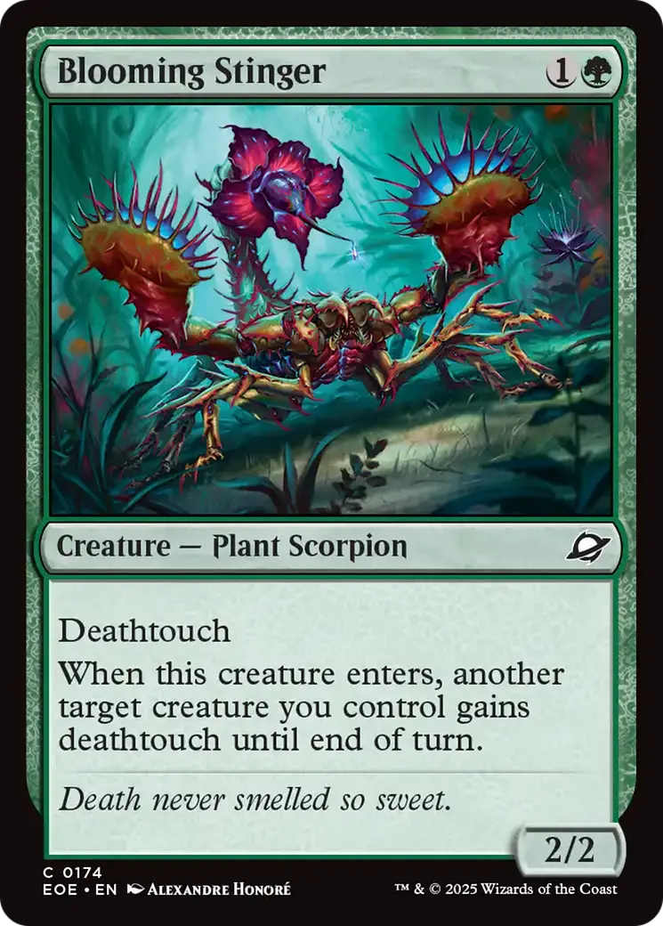 Blooming Stinger [Edge Of Eternities] 1