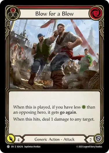Blow For A Blow [Sea216] (High Seas) 1