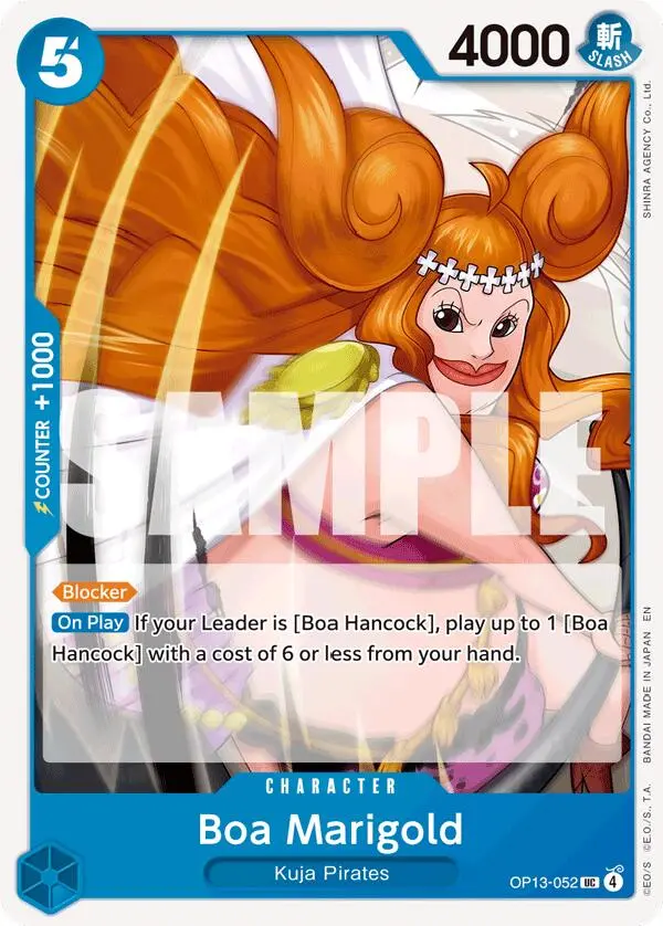 Boa Marigold [Carrying On His Will] 1