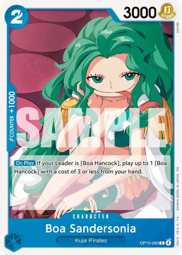 Boa Sandersonia [Carrying On His Will] 1
