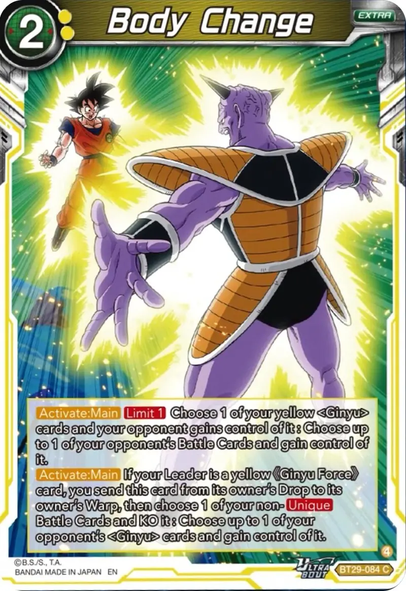 Body Change (Bt29-084) [Fearsome Rivals] 1