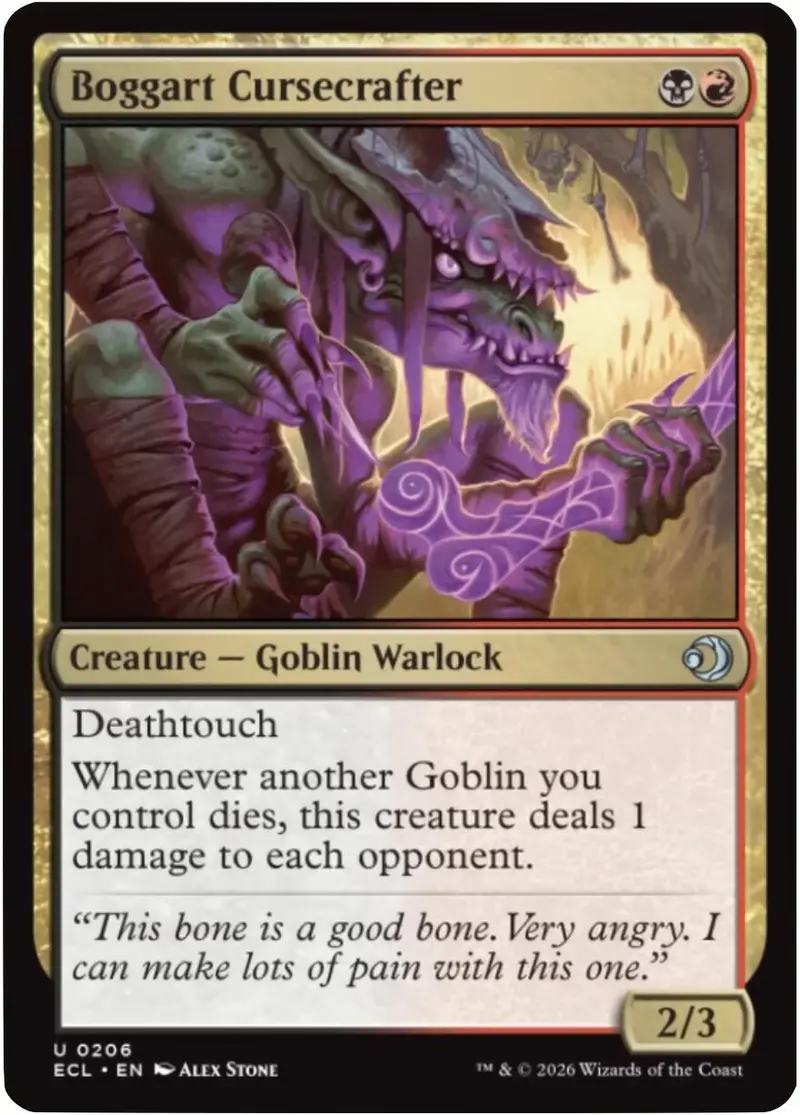 Boggart Cursecrafter [Lorwyn Eclipsed] 1