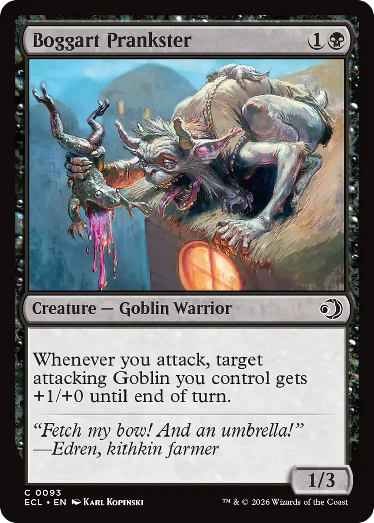 Boggart Prankster [Lorwyn Eclipsed] 1