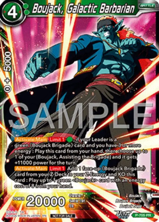 Boujack, Galactic Barbarian (Ultra-Bout Series Tournament Pack Vol.13) (P-705) [Tournament Promotion Cards] 1