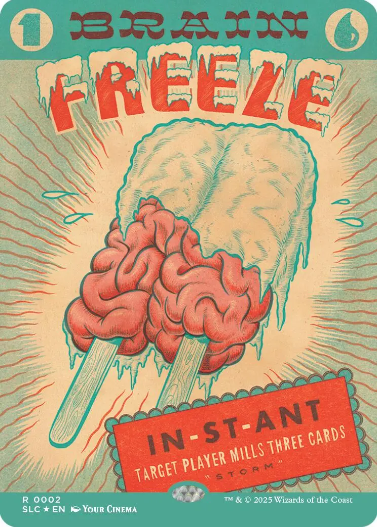 Brain Freeze (Halo Foil) [Secret Lair Countdown Kit] 1