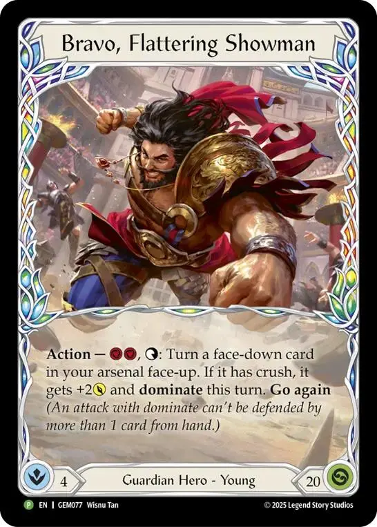 Bravo, Flattering Showman [Gem077] (Gem Pack 3) 1