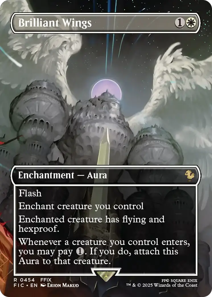Brilliant Wings (Borderless) [Final Fantasy Commander] 1