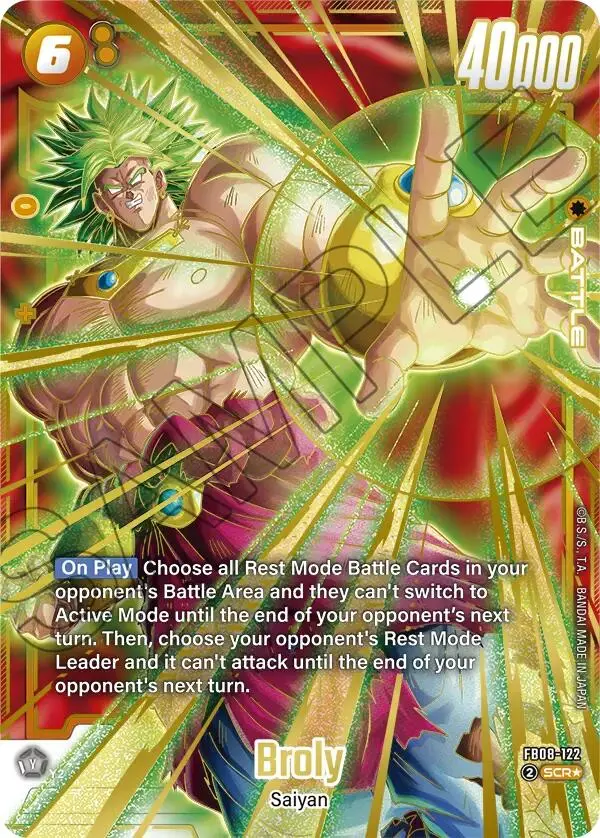 Broly (Fb08-122) (Alternate Art) [Saiyan's Pride] 1