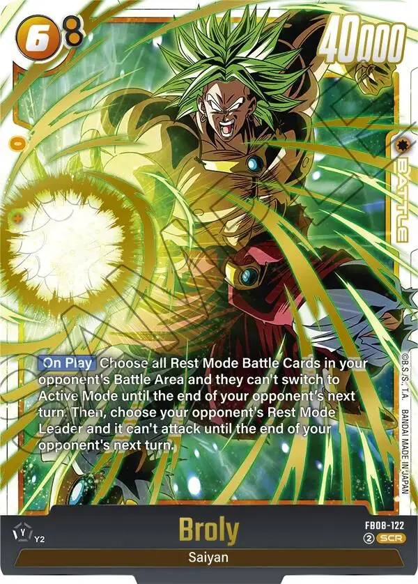 Broly (Fb08-122) [Saiyan's Pride] 1