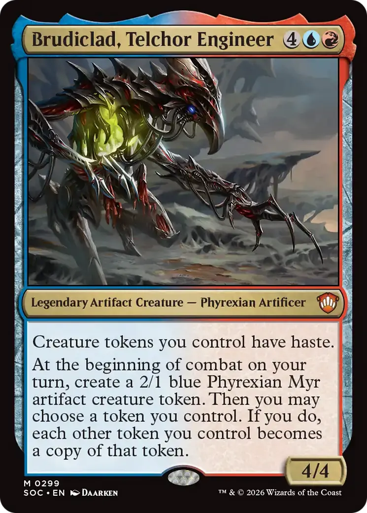 Brudiclad, Telchor Engineer [Secrets Of Strixhaven Commander] 1