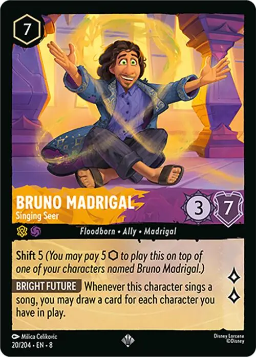 Bruno Madrigal - Singing Seer (20/204) [Reign Of Jafar] 1