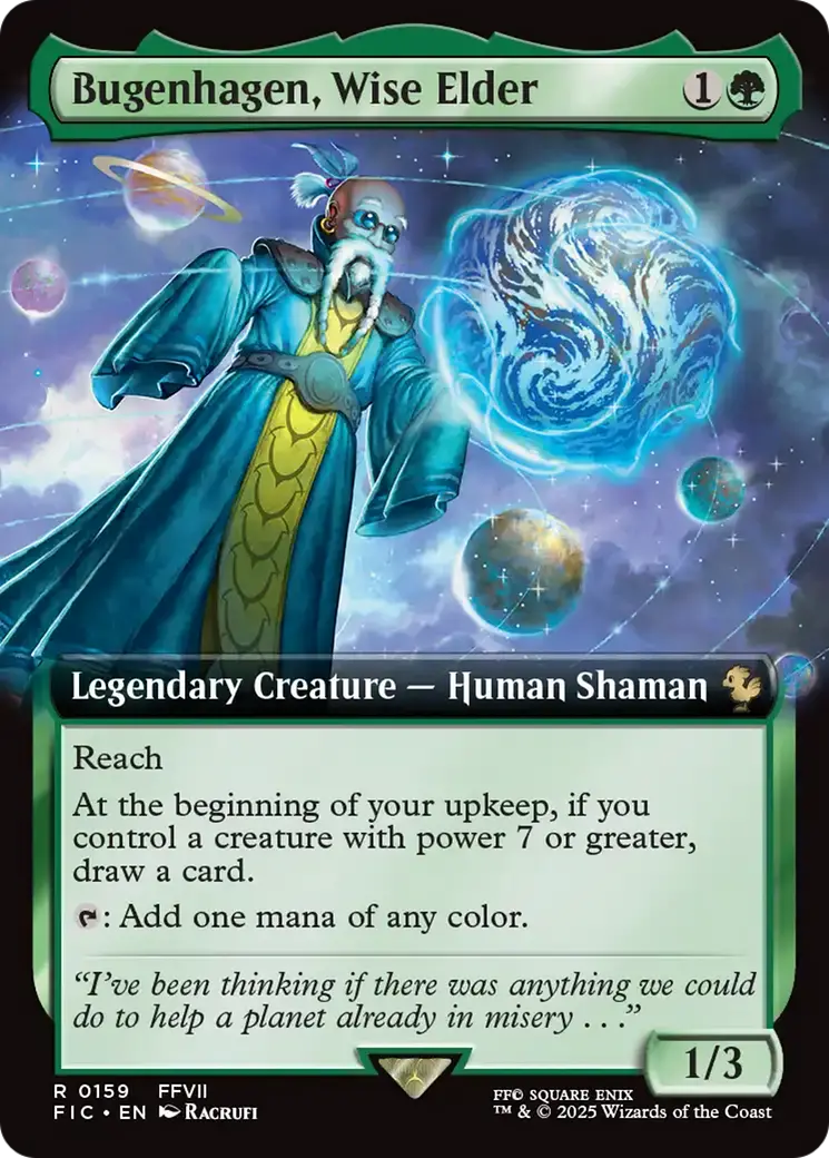Bugenhagen, Wise Elder (Extended Art) [Final Fantasy Commander] 1