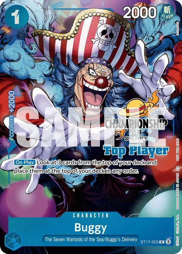 Buggy (Cs 25-26 Top Player Pack) [One Piece Promotion Cards] 1