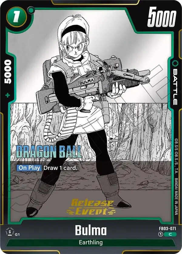 Bulma (Fb03-071) [Manga Booster 02 Release Event Cards] 1