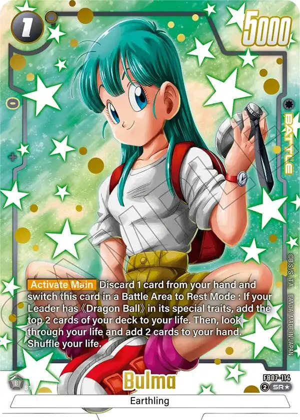 Bulma (Fb07-114) (Alternate Art) [Wish For Shenron] 1
