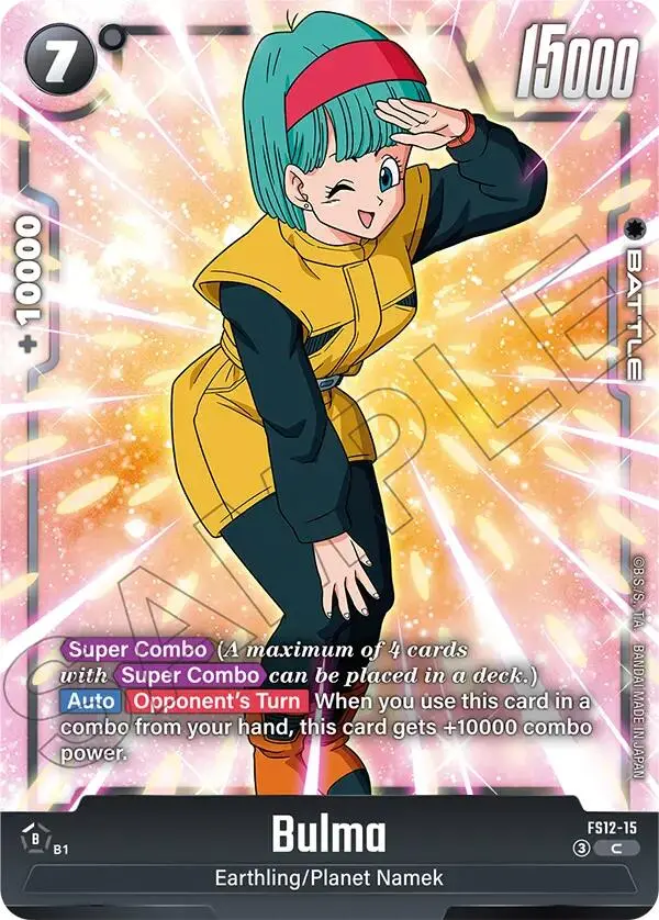 Bulma (Fs12-15) [Starter Deck Ex: The Beat Of Ki] 1