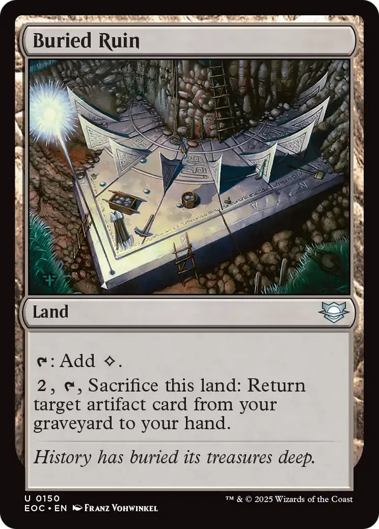 Buried Ruin [Edge Of Eternities Commander] 1