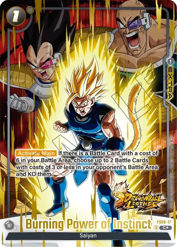 Burning Power Of Instinct (Bonus Pack Alternate Art) [Starter Deck: Shallot] 1