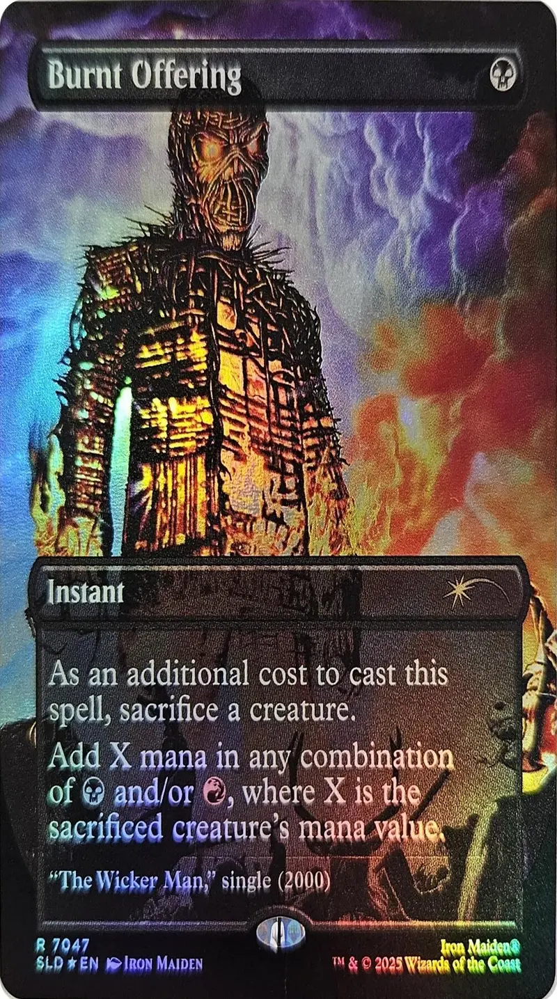 Burnt Offering (Rainbow Foil) [Secret Lair Drop Series] 1