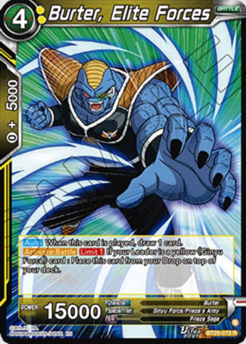 Burter, Elite Forces (Bt29-073) [Fearsome Rivals] 1