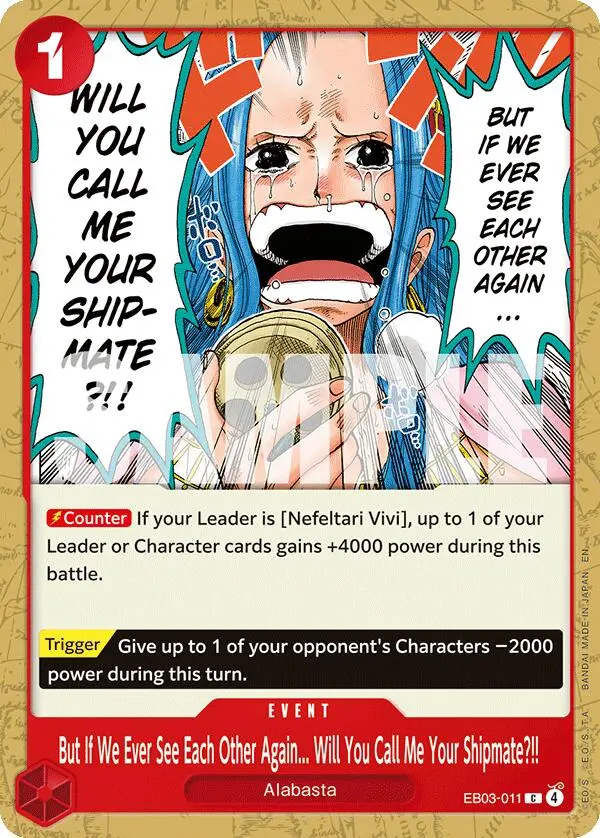 But If We Ever See Each Other Again... Will You Call Me Your Shipmate?!! [Extra Booster: One Piece Heroines Edition] 1