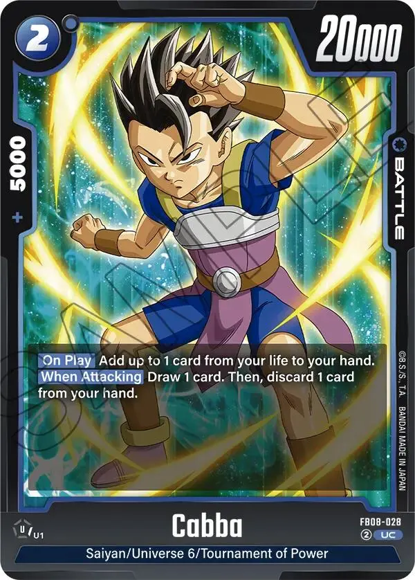 Cabba (Fb08-028) [Saiyan's Pride] 1