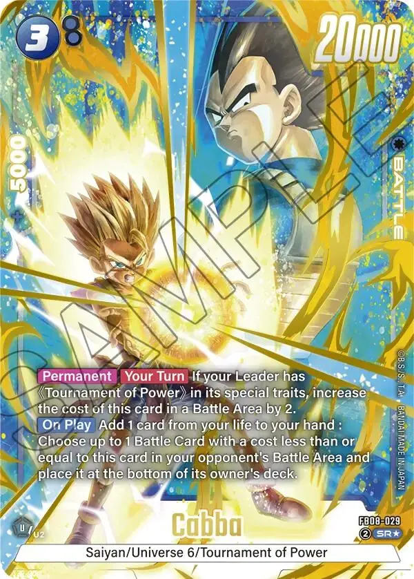 Cabba (Fb08-029) (Alternate Art) [Saiyan's Pride] 1
