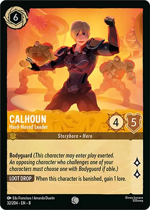 Calhoun - Hard-Nosed Leader (32/204) [Reign Of Jafar] 1