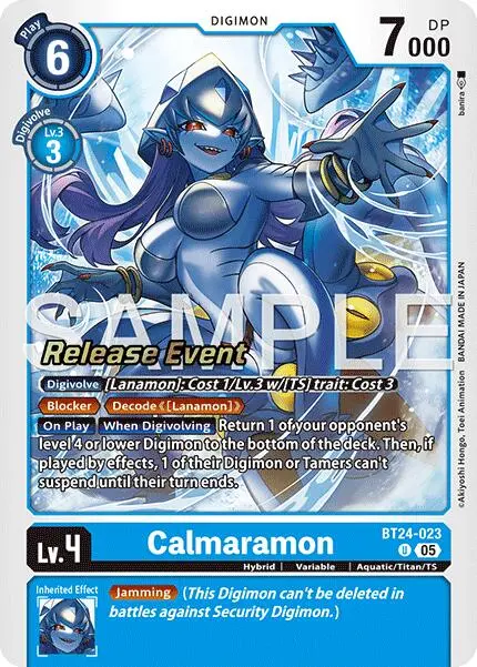 Calmaramon [Bt24-023] [Time Stranger Release Events Cards] 1