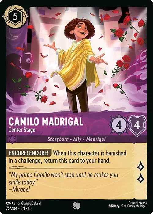 Camilo Madrigal - Center Stage (75/204) [Reign Of Jafar] 1