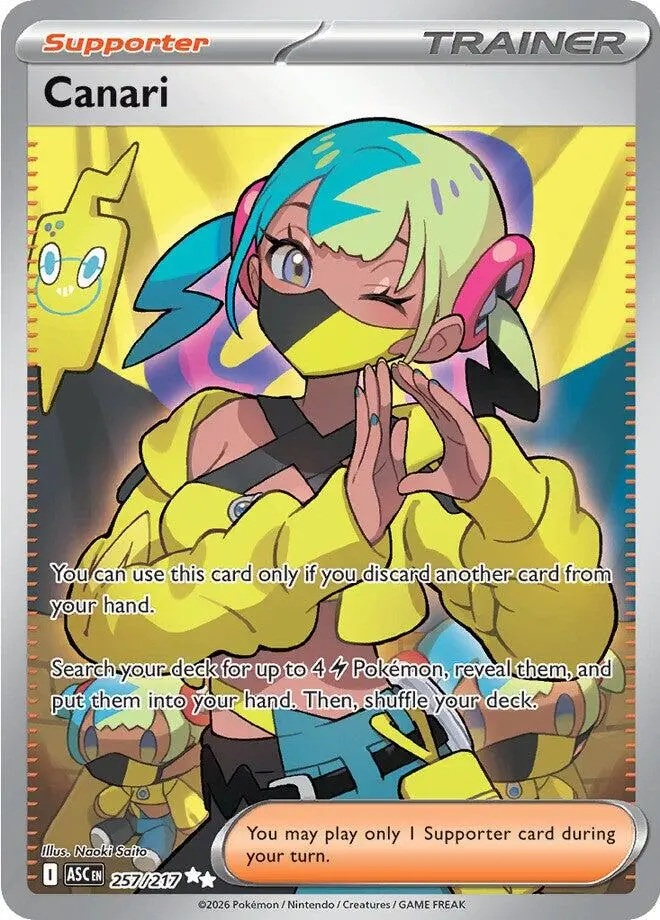 Canari (257/217) [Mega Evolution: Ascended Heroes] 1