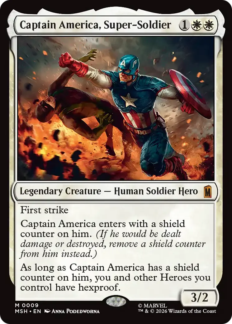 Captain America, Super-Soldier [Marvel Super Heroes] 1