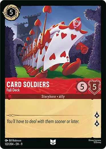 Card Soldiers - Full Deck (122/204) [Fabled] 1