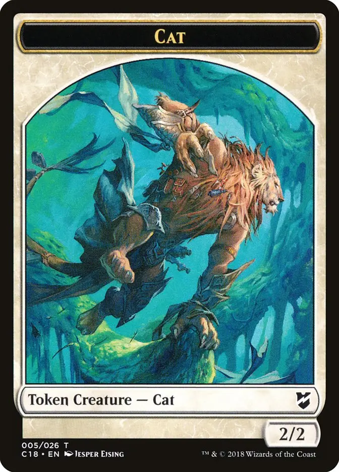 Cat [Commander 2018 Tokens] 1