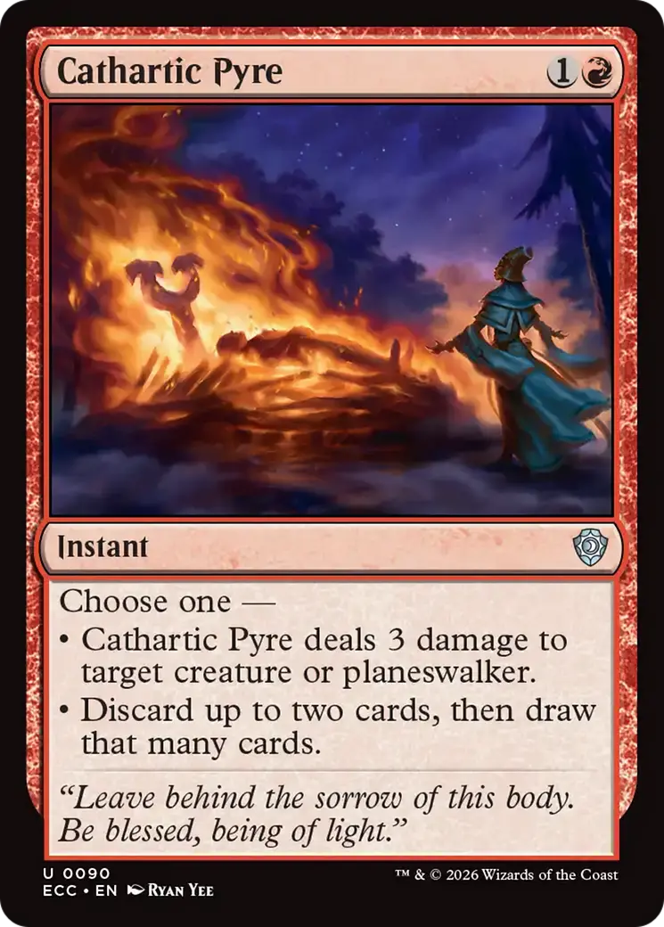 Cathartic Pyre [Lorwyn Eclipsed Commander] 1