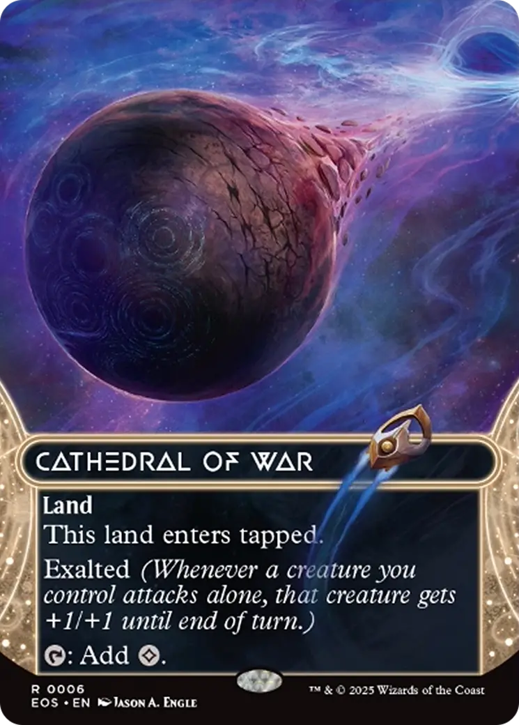 Cathedral Of War (0006) (Borderless) [Edge Of Eternities: Stellar Sights] 1