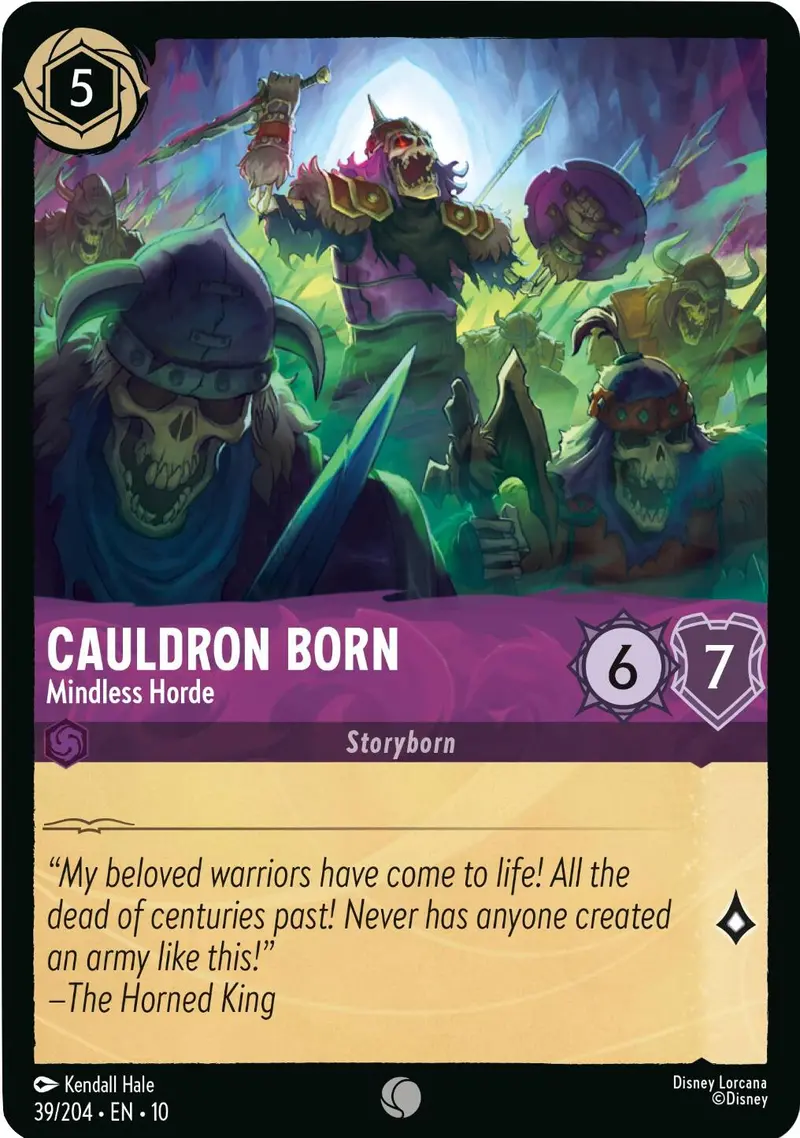 Cauldron Born - Mindless Horde (39/204) [Whispers In The Well] 1