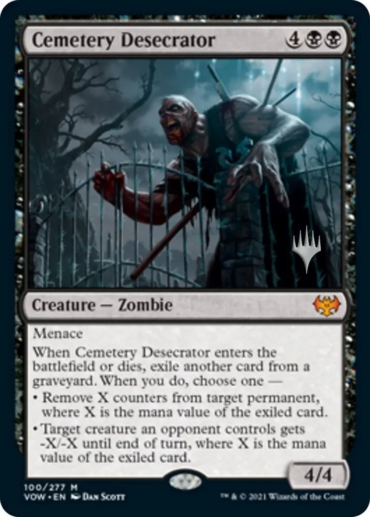 Cemetery Desecrator [Aetherdrift Promos] 1